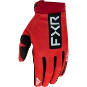 FXR Reflex MX Motocross-Handschuhe Rot/Schwarz