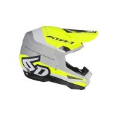 6D Motocross-Helm Atr-1 Pace Matte Neon Gelb/Grau