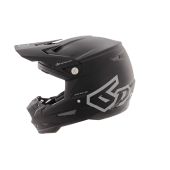 6D Motocross-Helm Atr-2 Solid Matte Schwarz