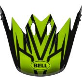 BELL MX-9  Mips Off-Road Helmschild - Disrupt Schwarz/Grün