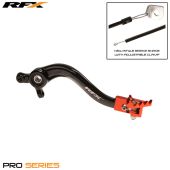 RFX Pro FT Bremshebel hinten (Schwarz/Orange) )