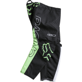 Fox Skew Motocross-Hose für Kinder Schwarz Grün (4 - 5 year)
