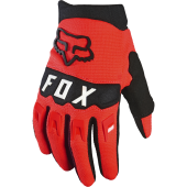 Fox Jeugd Dirtpaw Motocross-Handschuhe Fluo Rot