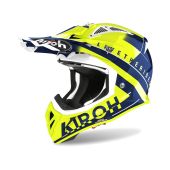 Airoh Motocross-Helm Aviator Ace Amaze Gelb