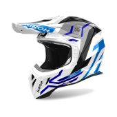 Airoh Motocross-Helm Aviator Ace 2 Ground Weiß