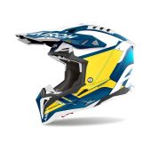 Airoh Motocross-Helm Aviator 3 Saber Blau