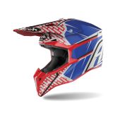 Airoh Motocross-Helm Wraap Idol Rot