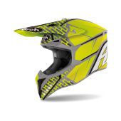 Airoh Motocross-Helm Wraap Idol Gelb