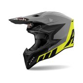 Airoh Motocross-Helm Wraap Reloaded Gelb