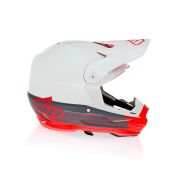 6D Motocross-Helm Atr-1 Split Rot