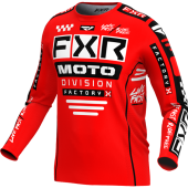 FXR Podium Gladiator Mx Motocross-Shirt Rot/Schwarz