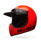 BELL Moto-3 Motocross-Helm Classic Flo Orange