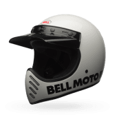BELL Moto-3 Motocross-Helm Classic Weiß