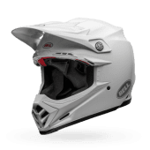 BELL Moto-9 Flex Motocross-Helm Solid Weiß