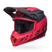 BELL Mx-9 Mips Motocross-Helm - Disrupt Matte Schwarz/Rot