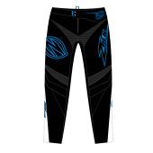 ZULU - Erwachsene BMX Hose SHIELD Blau Weiß