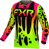 FXR Podium Mx Motocross-Shirt Frogger