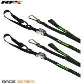 RFX Race Series 1.0 Suchergebnisse (Schwarz/Hi-Viz LE) mit extra Schlaufe und Karabinerhaken