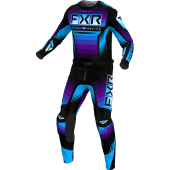 FXR Clutch Pro Mx Schwarz/Lila/Blau Motocross-Kombis