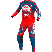 FXR Clutch Mx Slate/Rot Motocross-Kombis