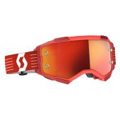 Scott Fury Motocross-Brille - Bright Rot Orange Works Linse