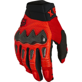 Fox Bomber Motocross-Handschuhe Fluo Rot