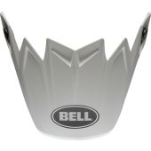 Bell Ersatz-Helmschild Moto-9S Flex Solid Weiss One Size