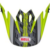 BELL MX-9  Mips Off-Road Helmschild - Offset Matte Schwarz/Gelb