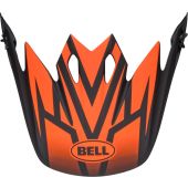 BELL MX-9  Mips Off-Road Helmschild - Disrupt Matte Schwarz/Orange