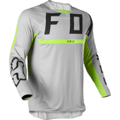 Fox 360 Merz Motocross-Shirt Stahl Grau