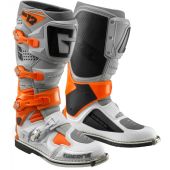 Gaerne Motocross-Stiefel Sg-12 Orange Grau Weiss
