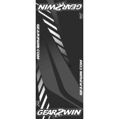 GEAR2WIN - Motocross Umweltmatten  200X95CM - Schwarz WAVE