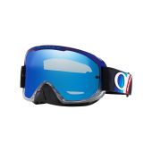 Oakley O Frame 2.0 Pro MX Motocross-Brille TLD Schwarz Stripes - Schwarz Ice Iridium