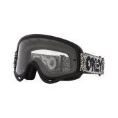 Oakley O frame MX Motocross-Brille Grau Crackle - Transparente Linse