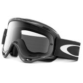 Oakley O frame MX Motocross-Brille Jet Schwarz met Transparente Linse