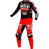 FXR Jugend Podium Gladiator Schwarz Rot Motocross-Kombis