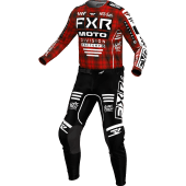 FXR Jugend Podium Gladiator Rot Plaid Motocross-Kombis