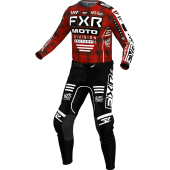 FXR Podium Gladiator Rot Plaid Motocross-Kombis