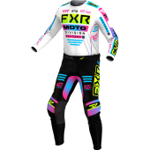 FXR Podium Gladiator Weiss Candy Motocross-Kombis