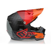 6D Motocross-Helm Atr-2 Jugend Range Rot Glänzend
