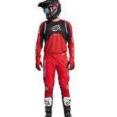 Troy Lee Designs SE Pro Air Pinned Red Gear Combo