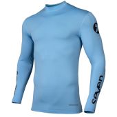 Seven Motocross-Shirt Zero Compression Blau