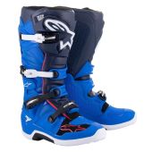 Alpinestars Motocross-Stiefel Tech7 Blau/Rot/Donker Blau