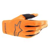 Alpinestars Motocross-Handschuhe Radar Orange/Schwarz