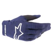 Alpinestars Motocross-Handschuhe Radar Blau/Weiss