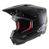 Alpinestars Motocross-Helm Sm5 Solid Schwarz