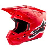 Alpinestars Motocross-Helm Sm5 Corp Rot