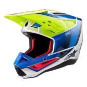 Alpinestars Motocross-Helm Sm5 Sail Gelb/Blau