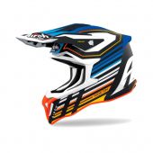 Airoh Motocross-Helm Strycker Shaded Flat Blau