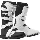 Thor Damen Blitz XP Motocross Stiefel Schwarz Weiß
